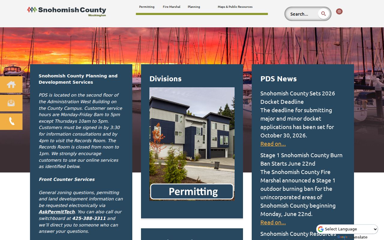 Mountlake Terrace people search with Snohomish County GIS