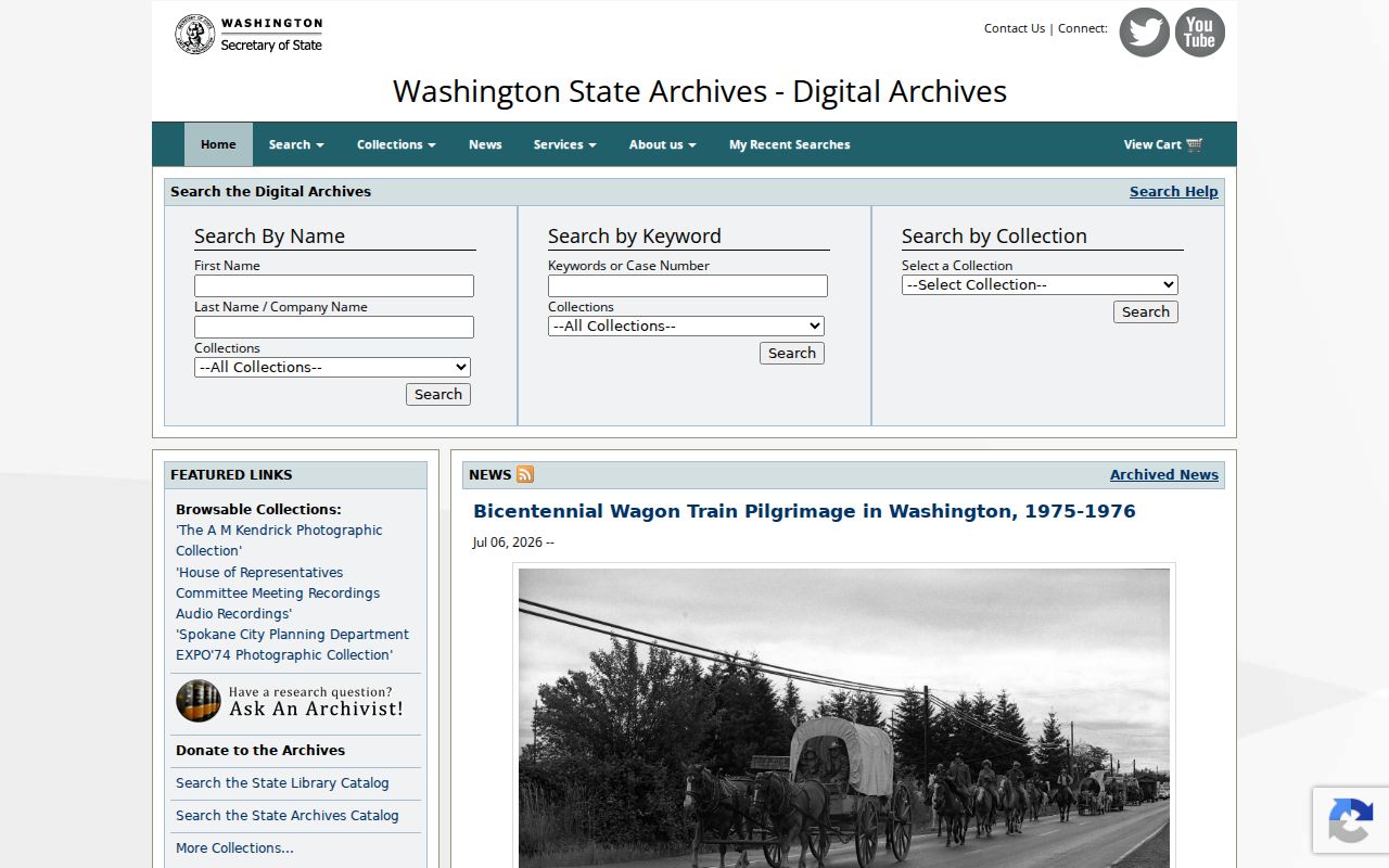 Mountlake Terrace people search in Washington Digital Archives